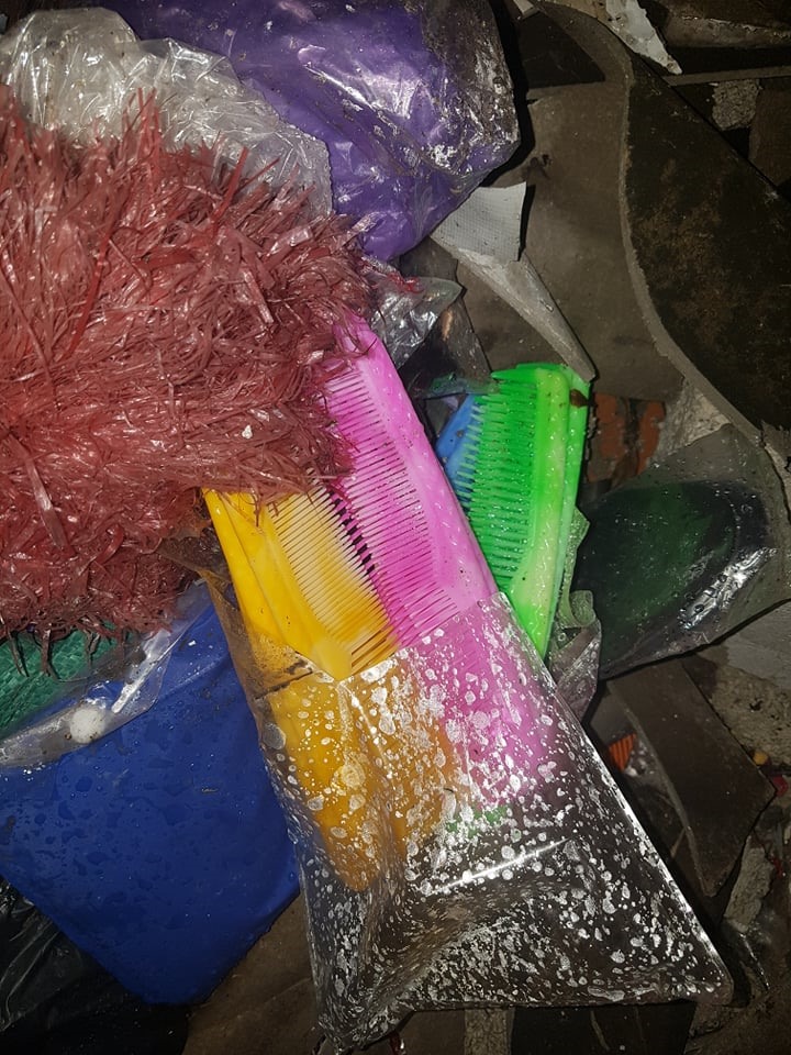 Hiện trường chợ Gạo Hưng Yên tan hoang sau 3 giờ phát hỏa