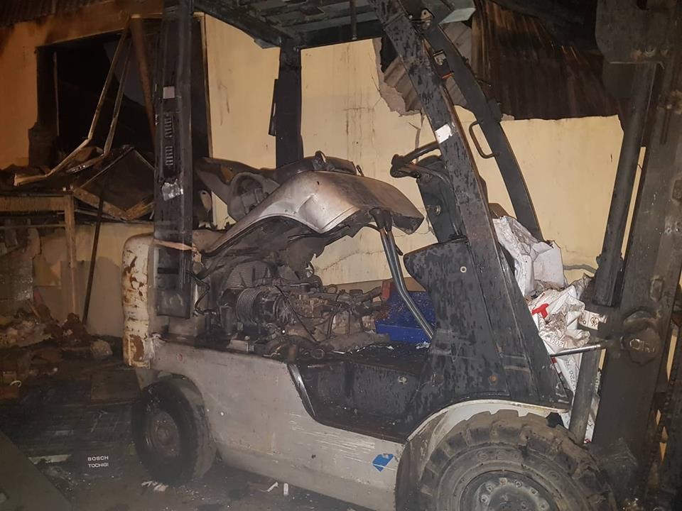 Hiện trường chợ Gạo Hưng Yên tan hoang sau 3 giờ phát hỏa