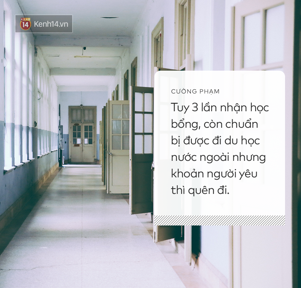 Thế nào là một cuộc đời sinh viên hoàn hảo: Ít nhất 1 lần rớt môn, 1 lần đạt học bổng và 1 lần thất tình?