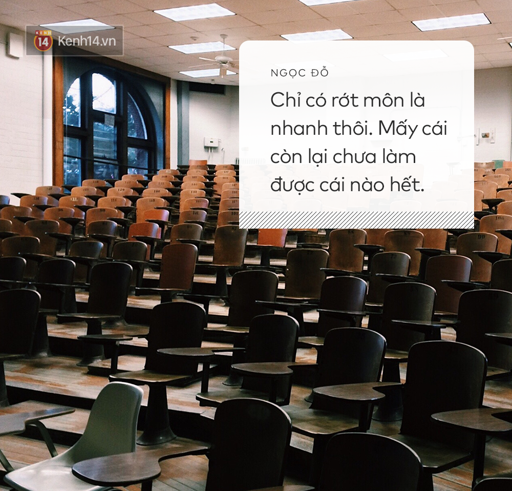 Thế nào là một cuộc đời sinh viên hoàn hảo: Ít nhất 1 lần rớt môn, 1 lần đạt học bổng và 1 lần thất tình?