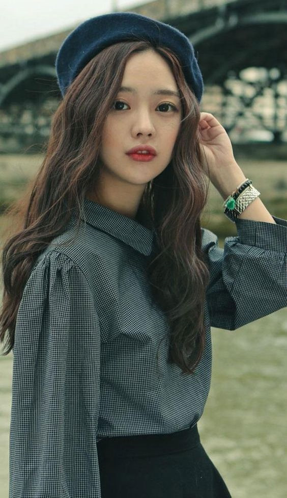 Kiểu tóc dài gợn sóng đang được yêu thích