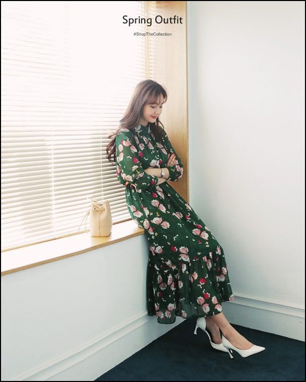 Váy họa tiết hoa cỏ đang khiến hội chị em chết mê chết mệt vì diện lên là xinh hết phần thiên hạ