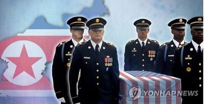 Máy bay đã tới Bắc Triều Tiên nhận hài cốt lính Mỹ Máy bay đã tới Bắc Triều Tiên nhận hài cốt lính Mỹ
