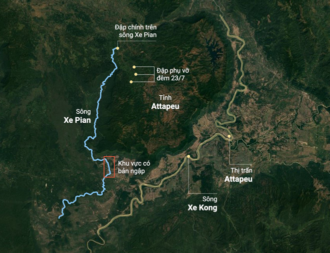 Công ty Hàn Quốc bị tố che giấu việc đập Lào sụt lún trước khi vỡ