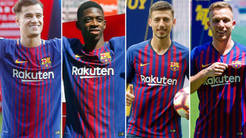 Barca tiêu hơn 400 triệu euro kể từ khi bán Neymar Barca tiêu hơn 400 triệu euro kể từ khi bán Neymar