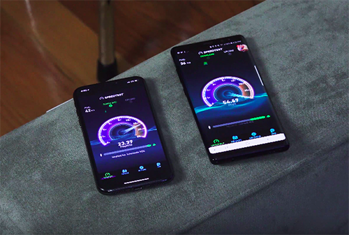 iPhone 2018 có thể kết nối mạng chậm hơn smartphone Android