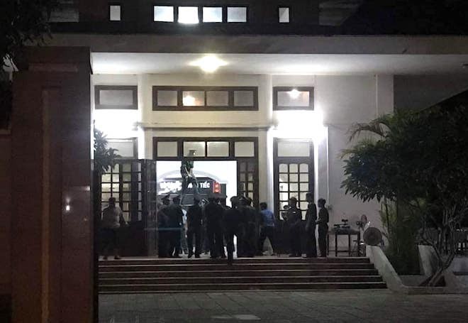 Chuẩn bị tổ chức lễ truy điệu 2 phi công Su-22 tại nhà tang lễ Quân khu 4