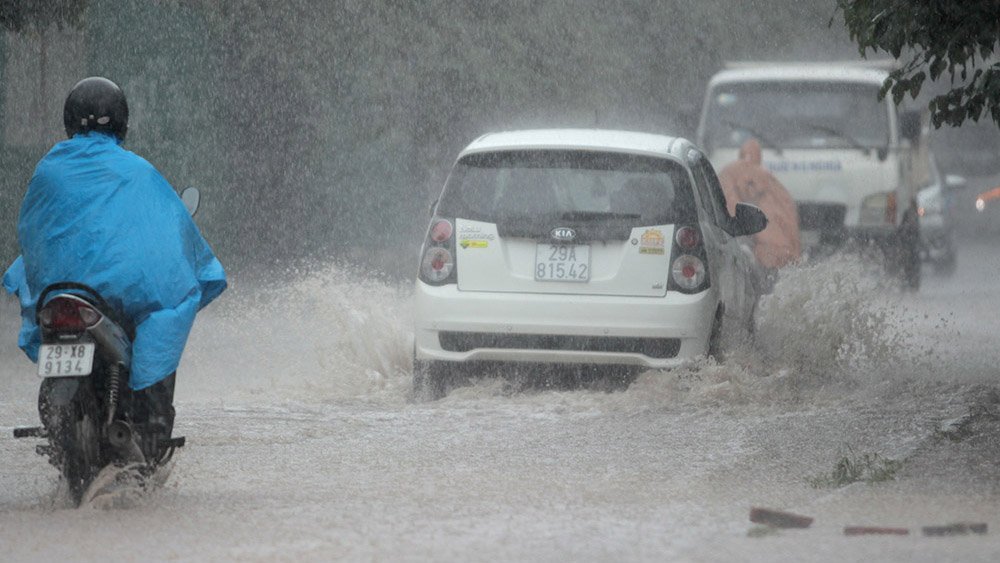 Dự báo thời tiết 28/7: Mưa to kéo dài khắp miền Bắc