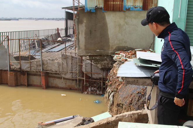 Chưa hết hạn bảo hành, kè tiền tỉ trôi xuống sông Đồng Nai