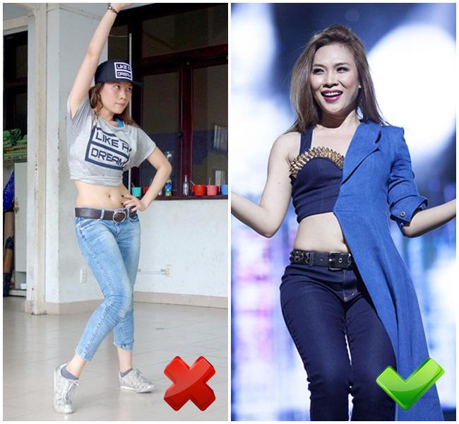 Đùi to, chân ngắn như Mỹ Tâm chọn quần jeans cẩu thả là thảm họa ngay!