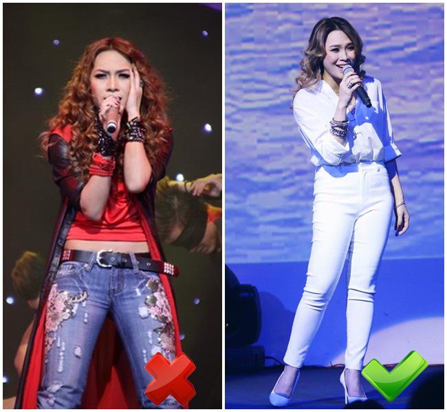 Đùi to, chân ngắn như Mỹ Tâm chọn quần jeans cẩu thả là thảm họa ngay!