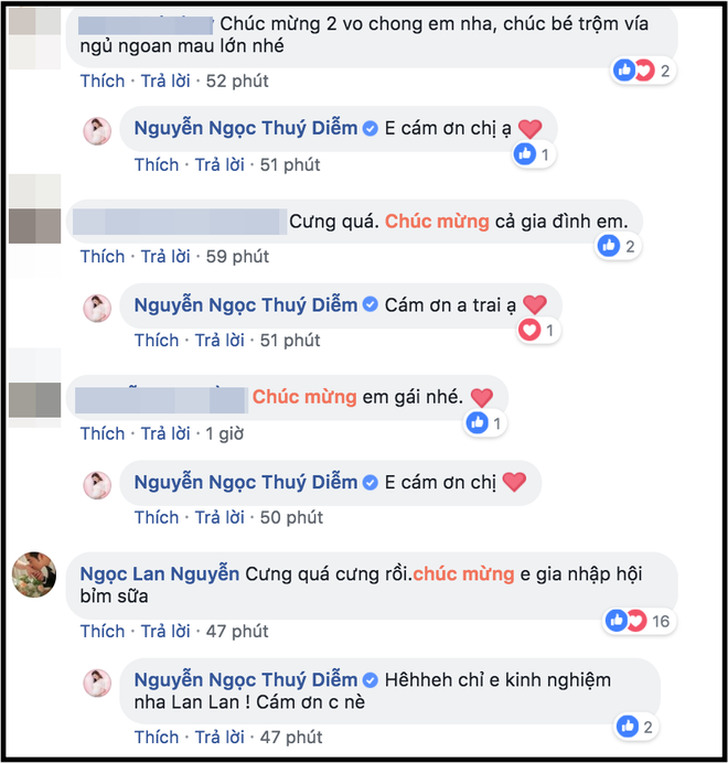 Thúy Diễm công khai con trai đầu lòng với Lương Thế Thành sau một tháng bí mật hạ sinh