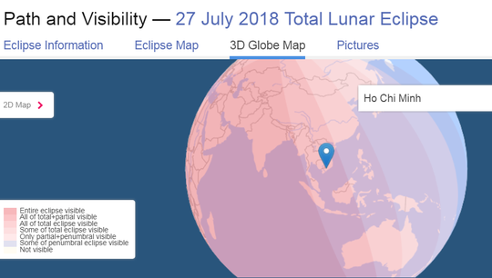 Cận cảnh trăng máu kỳ ảo - nguyệt thực dài nhất thế kỷ