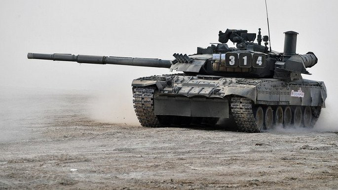 Báo Mỹ: Xe tăng T-80 của Nga không phải trò đùa