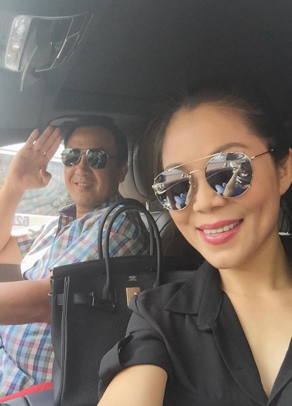 Khác xa chồng, vợ Quyền Linh là dân chơi hàng hiệu máu mặt