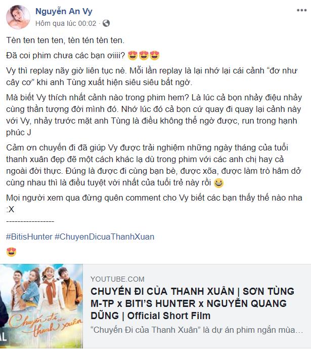 Sơn Tùng M-TP lại lọt top 6 thế giới trong Chuyến Đi Của Thanh Xuân Sơn Tùng M-TP lại lọt top 6 thế giới trong Chuyến Đi Của Thanh Xuân