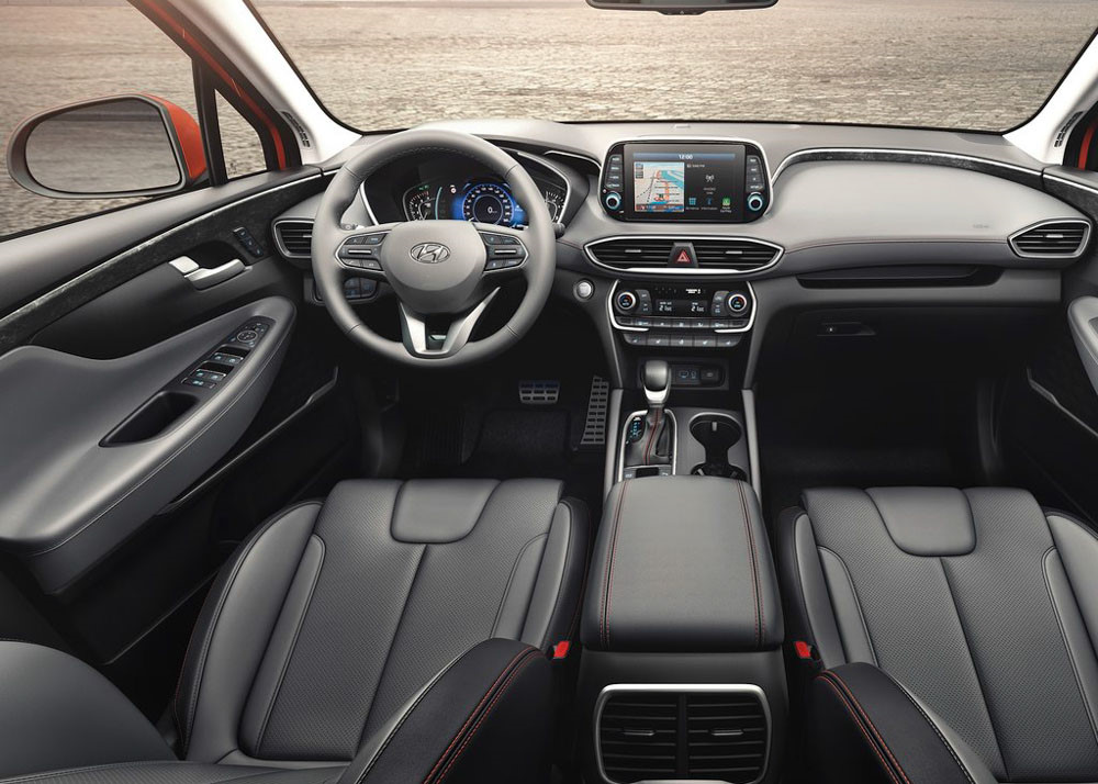 Chi tiết Hyundai Santa Fe 2019 - hiện đại và an toàn hơn