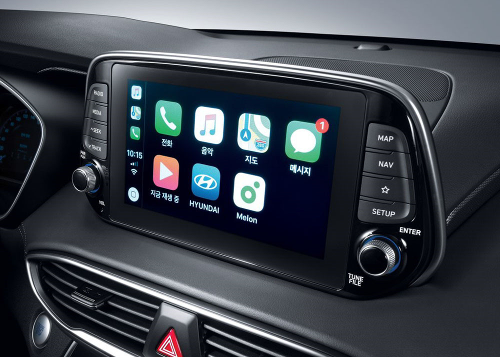 Chi tiết Hyundai Santa Fe 2019 - hiện đại và an toàn hơn