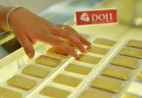 USD tiếp tục tăng, vàng lặng sóng