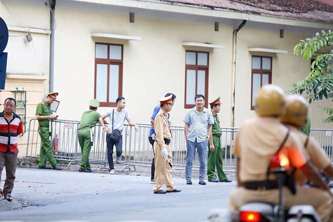 An ninh thắt chặt ngày đầu xét xử Vũ nhôm và đồng phạm