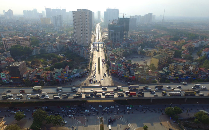 Hệ thống giao thông 2 tỷ USD ở cửa ngõ Hà Nội