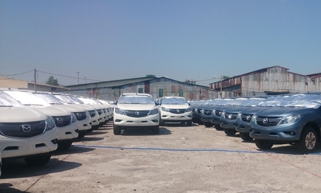 Mazda BT-50 phiên bản mới về Việt Nam