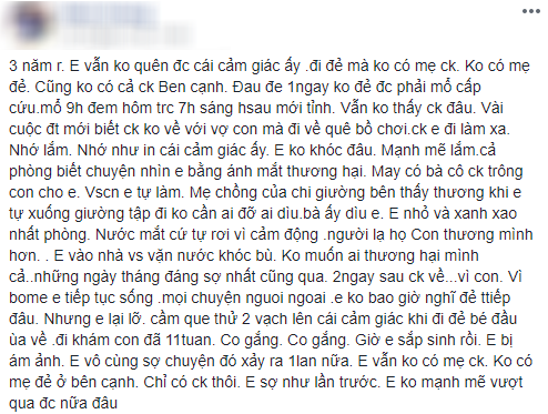 Suýt mất mạng khi sinh con đầu lòng, chồng bỏ mặc vì bận đưa bồ nhí về quê, mẹ trẻ bối rối khi vừa dính bầu tập hai