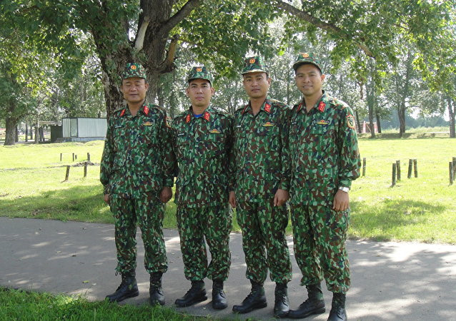 Việt Nam đang đứng thứ hai phần thi Bếp dã chiến