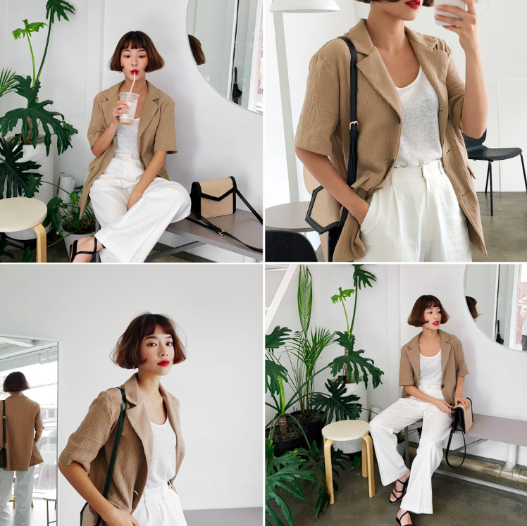 Không phải cứ dài là đẹp, áo blazer năm nay tay càng ngắn lại càng thú vị