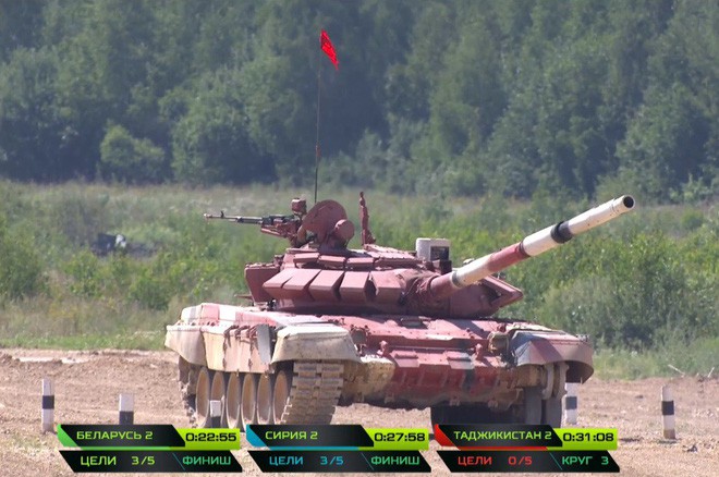 Xe tăng Việt Nam drift - ngoặt gấp ngoạn mục tại Tank Biathlon 2018