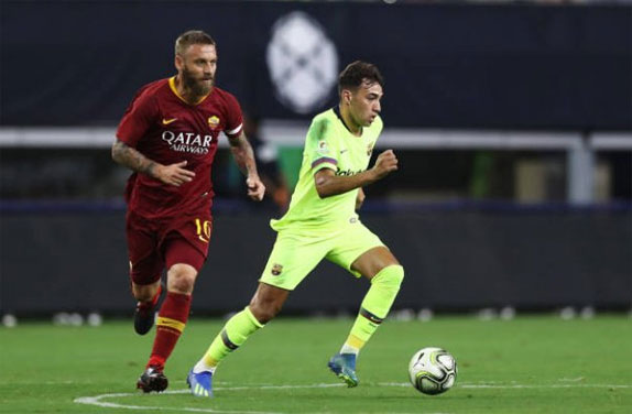 Roma tái hiện ác mộng ngược dòng cho Barca