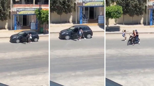 Thế giới cuồng nhiệt nhảy chạy theo xe hơi, cảnh sát lo sốt vó