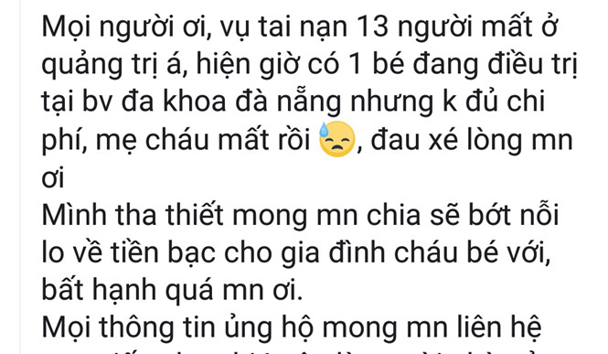 Vụ tai nạn ở Quảng Nam: Có người giả danh người nhà nạn nhân để trục lợi