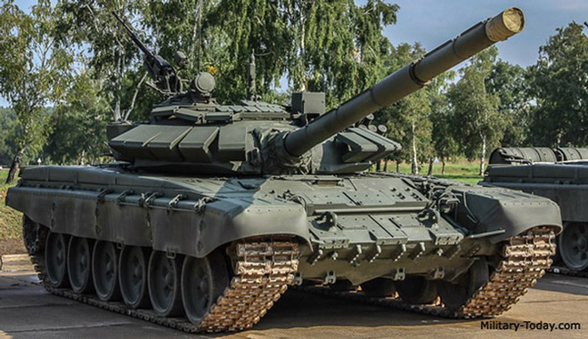 Sức mạnh đáng gờm của xe tăng Nga T-72B3