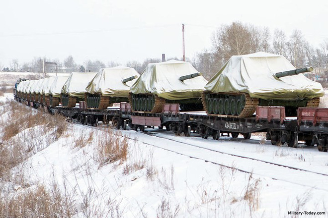 Sức mạnh đáng gờm của xe tăng Nga T-72B3