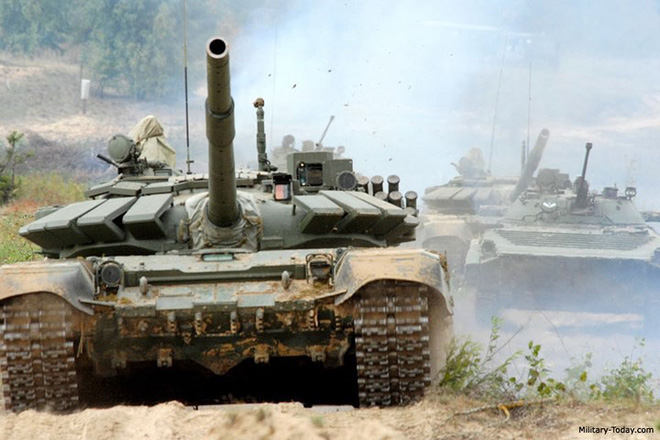 Sức mạnh đáng gờm của xe tăng Nga T-72B3