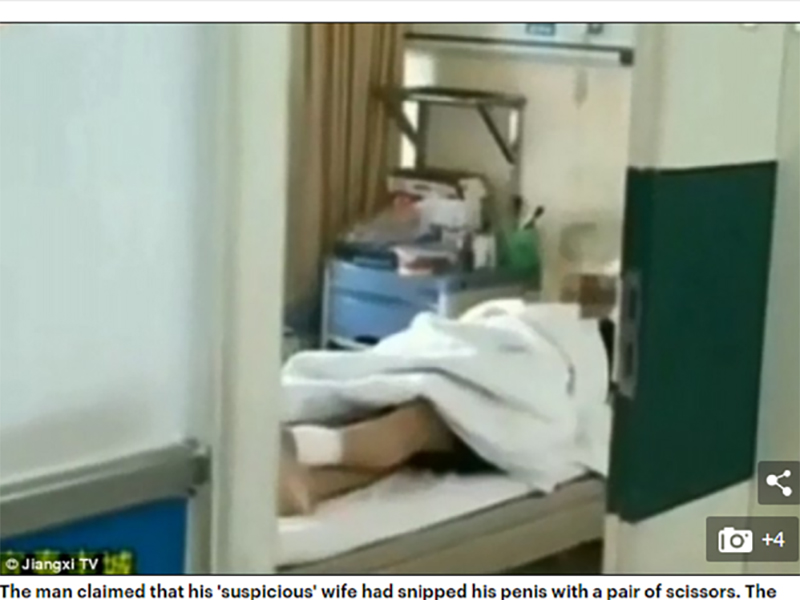 Bị vợ cắt phăng của quý, chồng tự chạy đến bệnh viện nhờ nối lại