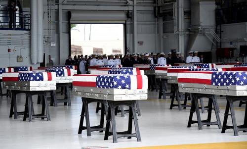 Trump cám ơn Kim Jong-un vì giữ lời hứa trao trả hài cốt lính Mỹ