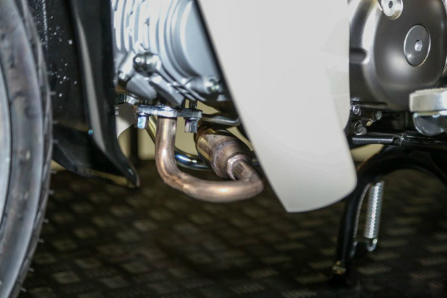 2018 Honda C125 Super Cub bản màu đen trắng đẹp phát mê