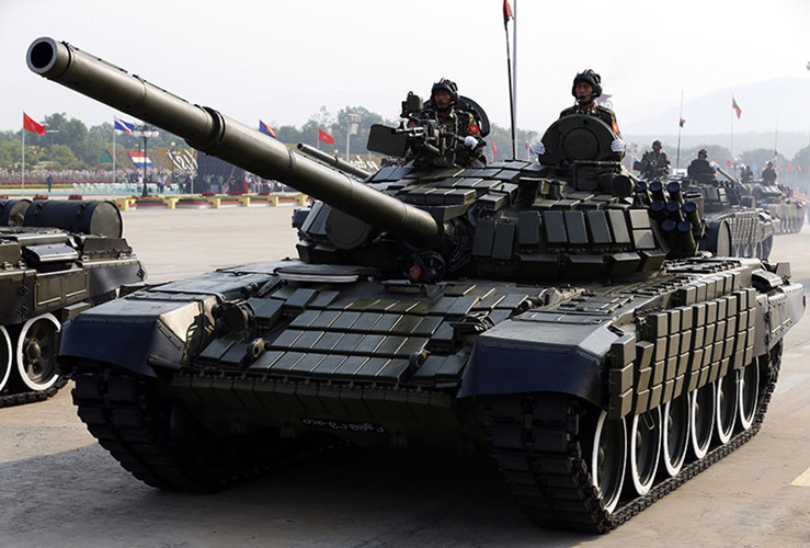 Ngạc nhiên lý do Myanmar thi đấu cực tốt tại Tank Biathlon 2018