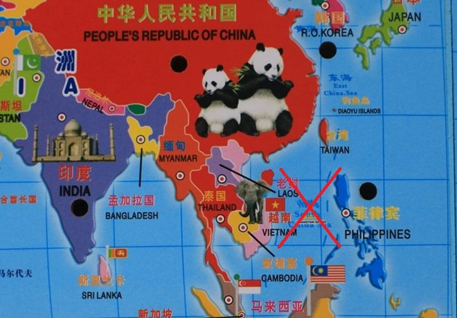 Shopee bán đồ chơi trẻ em có bản đồ Trung Quốc chứa ‘đường lưỡi bò’