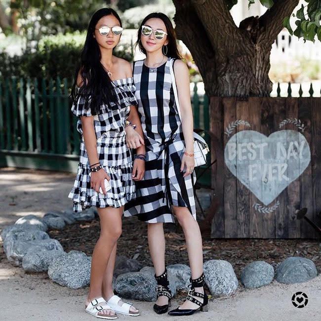Váy kẻ caro cứ mặc vào là trẻ ra cả chục tuổi, bảo sao chị em không mê