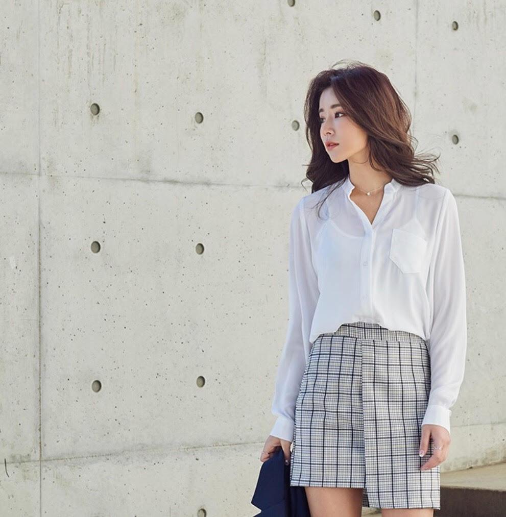 Váy kẻ caro cứ mặc vào là trẻ ra cả chục tuổi, bảo sao chị em không mê