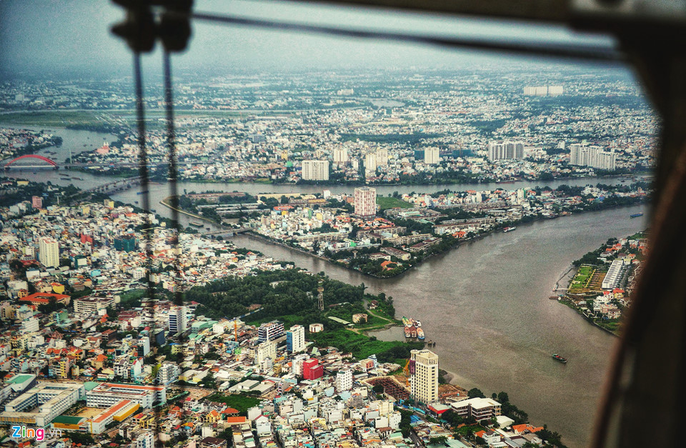 Sài Gòn nhìn từ đỉnh tòa nhà cao nhất Việt Nam