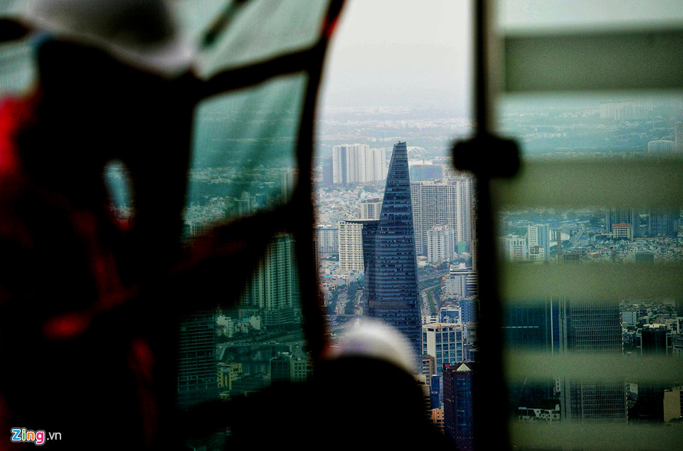 Sài Gòn nhìn từ đỉnh tòa nhà cao nhất Việt Nam