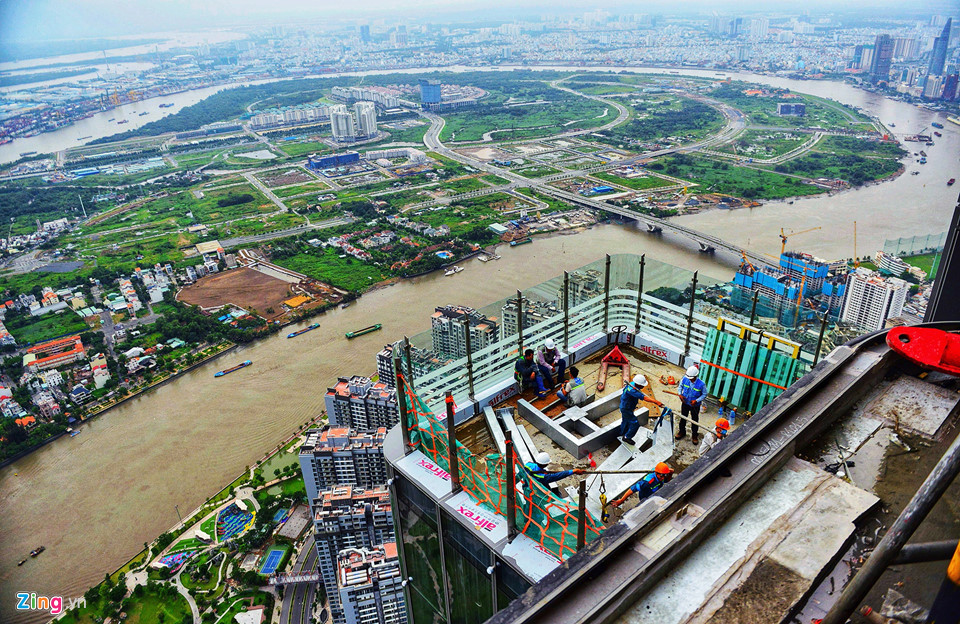 Sài Gòn nhìn từ đỉnh tòa nhà cao nhất Việt Nam