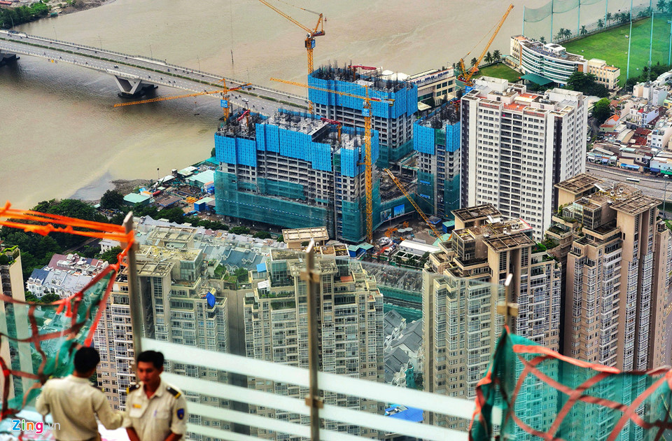 Sài Gòn nhìn từ đỉnh tòa nhà cao nhất Việt Nam