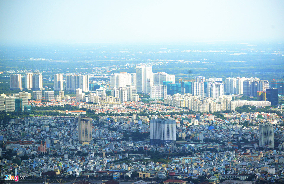 Sài Gòn nhìn từ đỉnh tòa nhà cao nhất Việt Nam