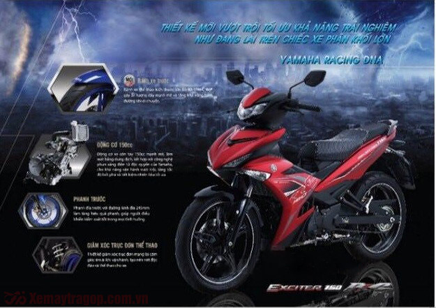 Yamaha Exciter 2019 lộ diện trước ngày ra mắt