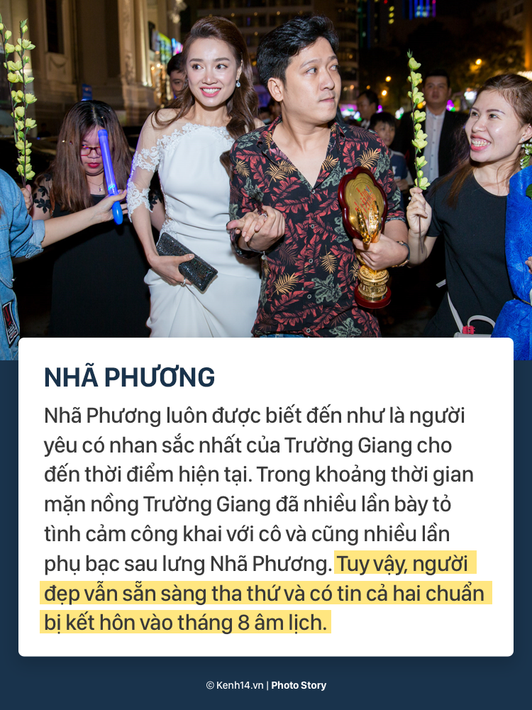 Trước tin đồn chuẩn bị kết hôn với Nhã Phương, cùng điểm qua những bóng hồng đã đi qua cuộc đời Trường Giang